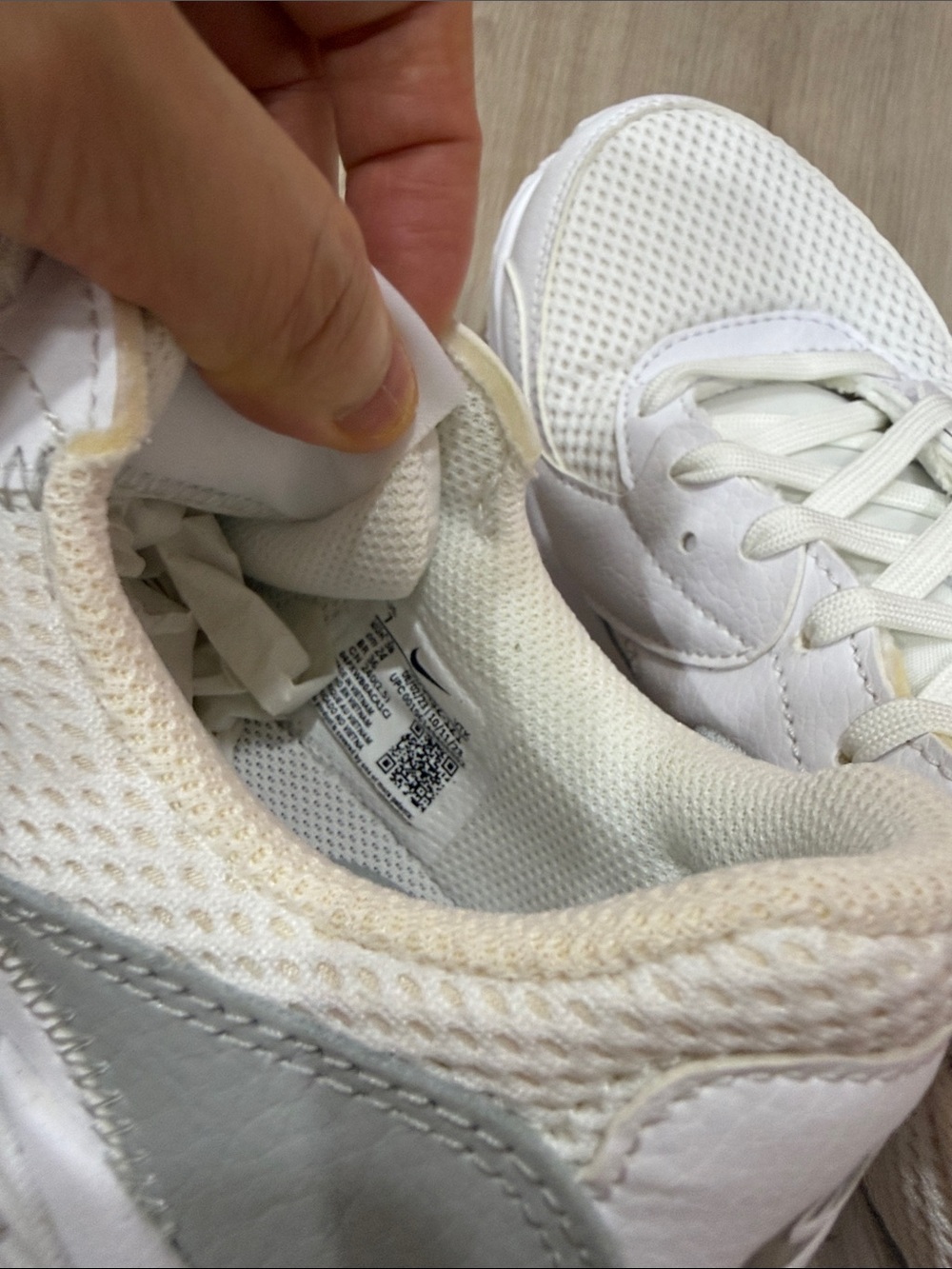 Nike White & Light Grey Air Max Sneakers - Picture 6 of 9